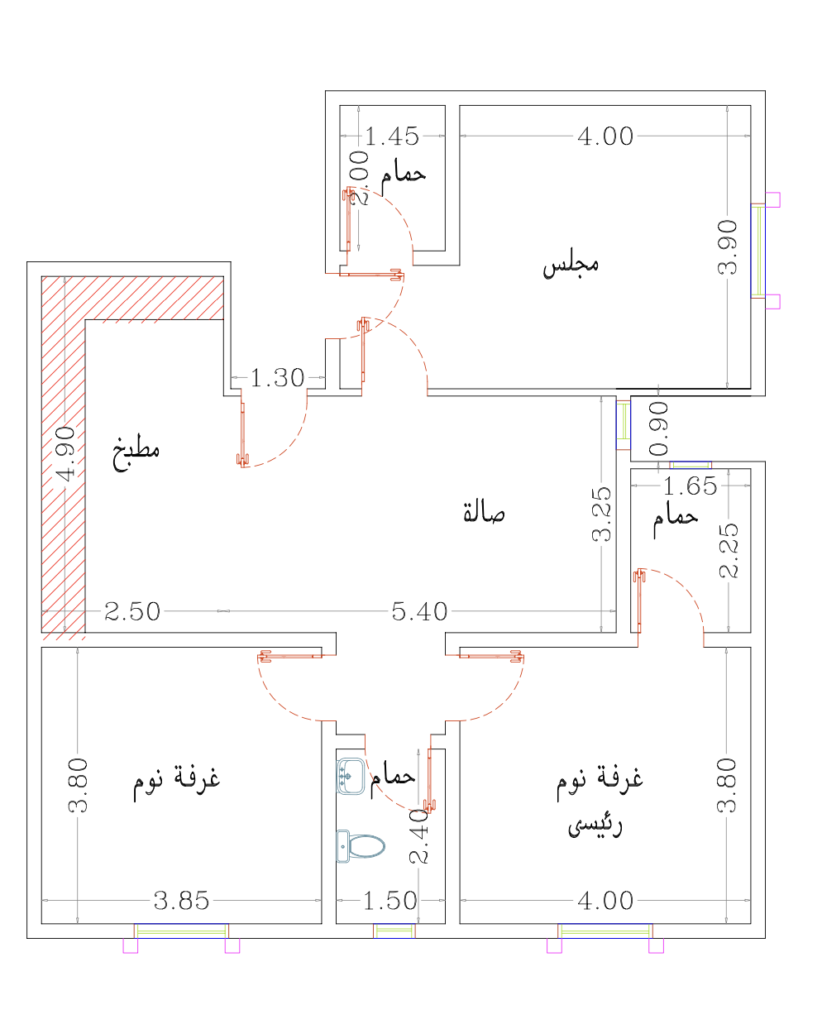 شقق ٣ غرف للتمليك في مشروع أكابر السلامة،